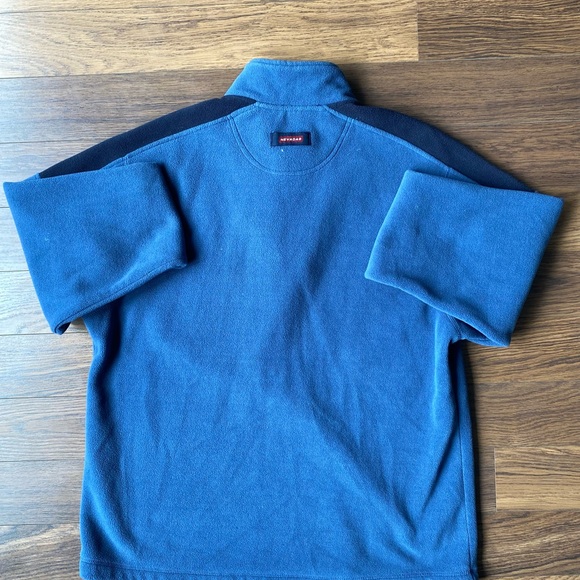 Nevada zip up blue sweater, XL relaxed baggy fit for cold weather. - Picture 3 of 6